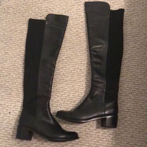 Jo Merced over the knee leather boots. 39 Black.